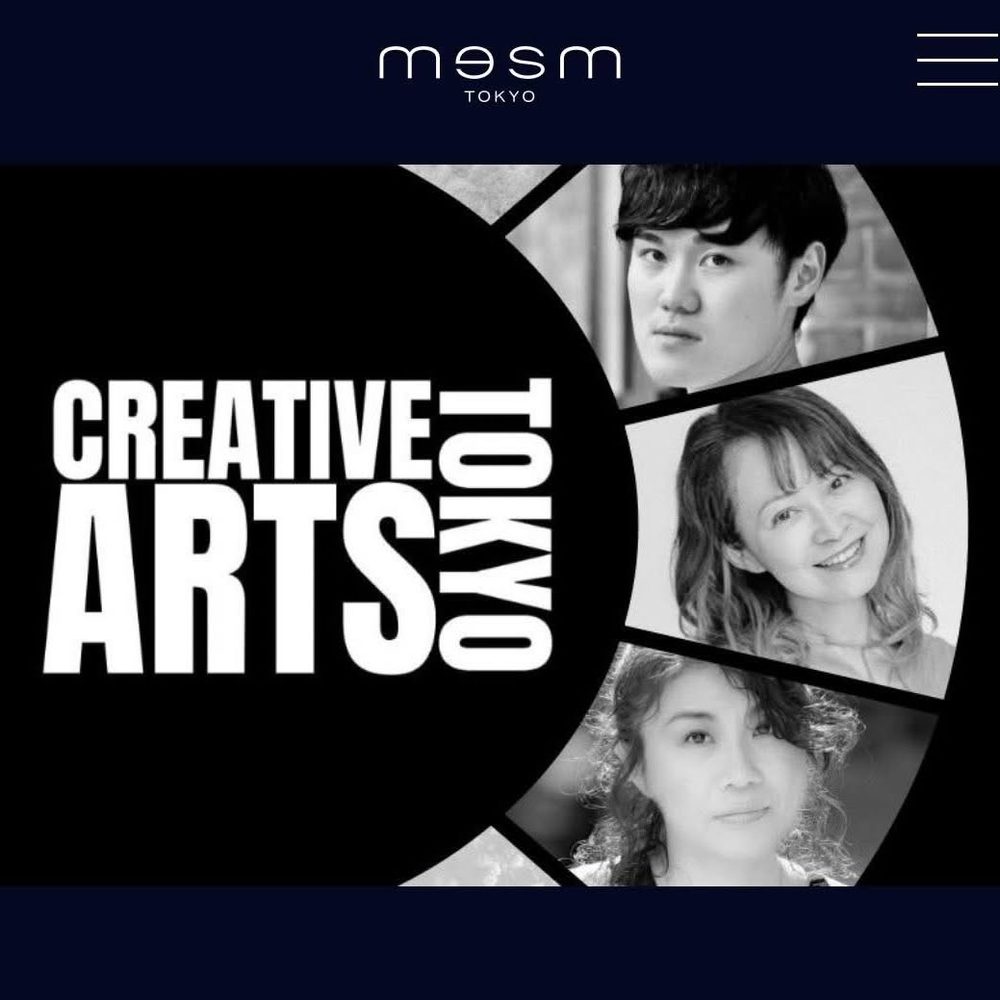 mesm TOKYO 公式サイトで紹介されたCreative Arts Tokyo
